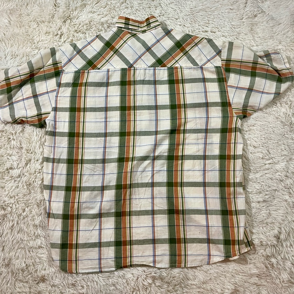 XXL Vintage Y2K Ecko Unltd Rhino Woven Short Sleeve Shirt 90’s Plaid Streetwear‎ - Picture 9 of 10